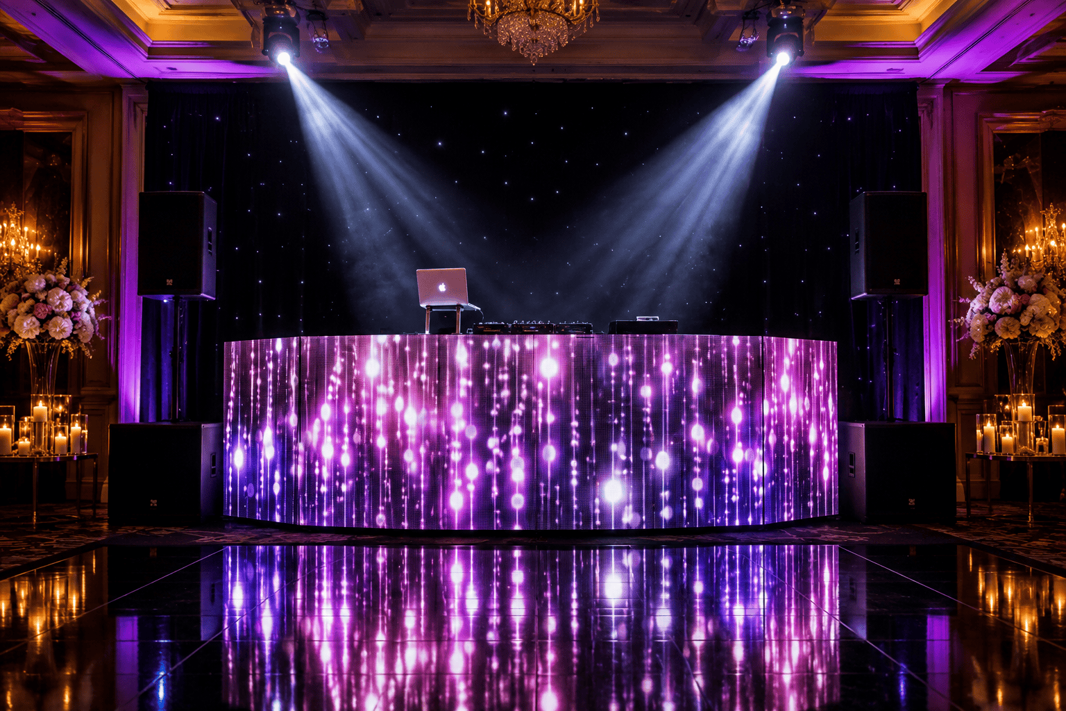 Armani DJ booth package